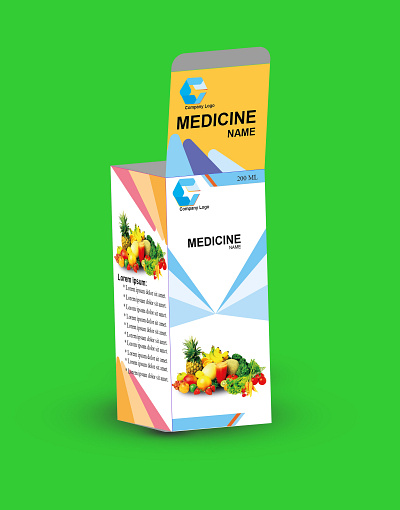 Medicine Box Design / Packaging or Product Design. film poster medicine box design product design