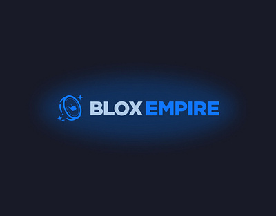 BloxEmpire branding design graphic design illustration landing page logo ui uiux ux web design