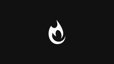 "Flint & Flame" Logo branding graphic design logo