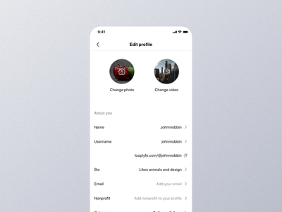 Edit Profile Mobile App Ui app design edit profile edit profile app edit profile app design edit profile dashboard edit profile design edit profile details edit profile interface edit profile layout edit profile mobie edit profile option edit profile page edit profile screen edit profile screen design edit profile screen ui edit profile view edit profile widget screen ui