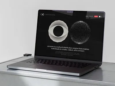 Zeroone ID - hero screen argentina branding buenos aires design identity logo logotype los caballos ui ux web design