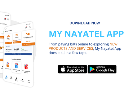 Website Redesign Task- NAYAtel ui