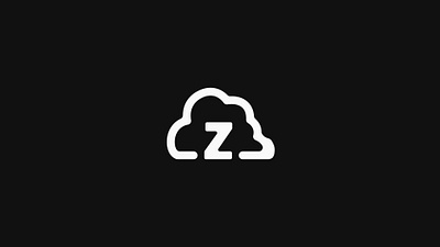 "Zip Cloud" Logo branding graphic design logo