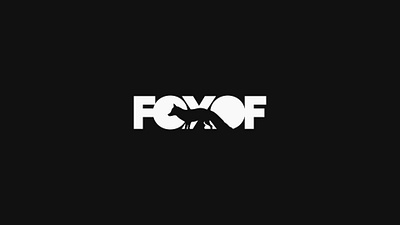 "FOXOF" Logo branding graphic design logo