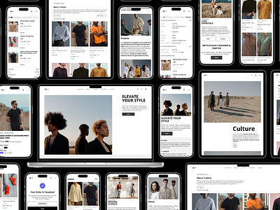 Web design for fashion retailer (e-commerce) ecommerce fashion figma ui ux web design web design inspiration web designer