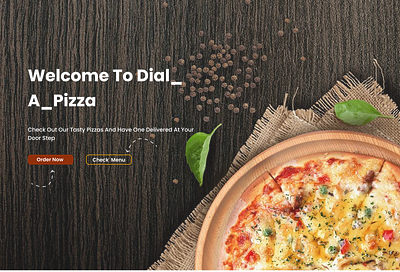 Dial_A_Delivery Website Redesign branding design graphic design il illustration ui ux