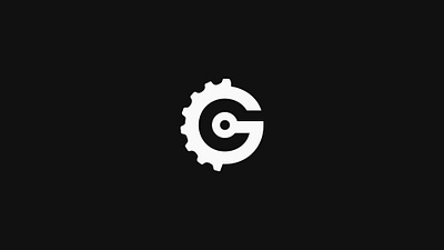 "Gears Up" Bike Shop Logo branding graphic design logo