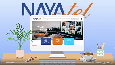 UI Design for NAYAtel ui
