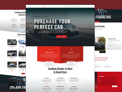 WordPress E-commerce Car Website Design cro divi ecommerce website elementor figma landing page responsive design uiux website website design wordpress wordpress design wordpress development wordpress landing page wordpress website