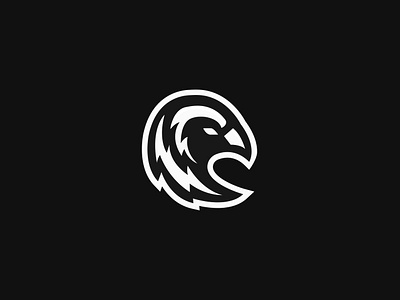 "Eagles" Logo (Colored Version Coming soon!) branding graphic design logo