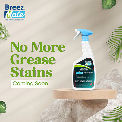 Breezemate ( Eco Cleaning products ) cleaning floor cleaner graphic design natural stains