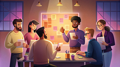 Maximizing the Impact of Design Sprints: The Ultimate Guide graphic design illustration