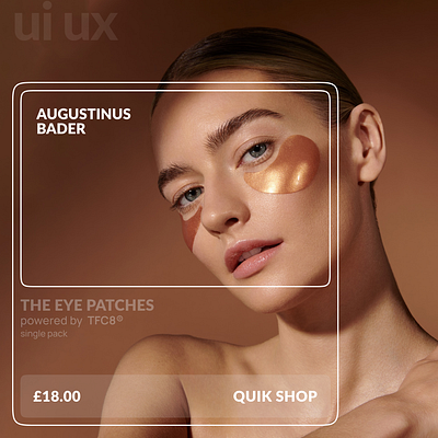 Augustinus Bader | e-commerce | ux-ui | redesign concept| augustinusbader cosmetics design skincare ui uidesign userexperience ux