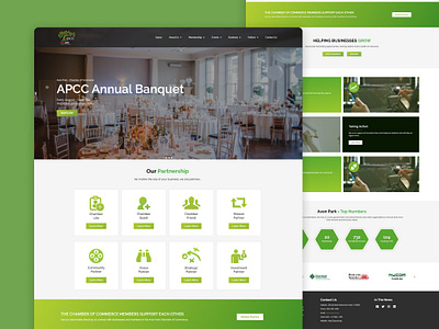 Avon Park - UI Redesign | WordPress Website business website elementor event website figma figma to wordpress responsive website ui ux wordpress