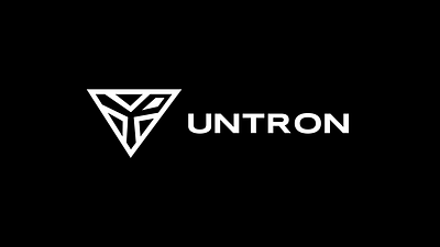 UNTRON crypto logo brand design brand mark branding crypto design eth graphic design logo logo design logotype mark p2p simple tron web3