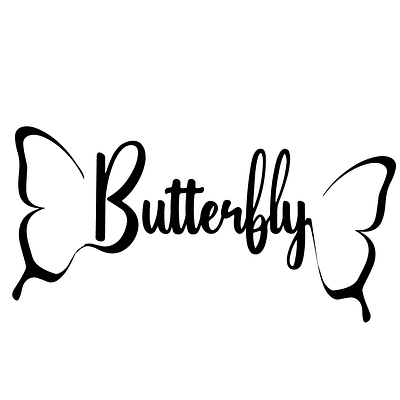 Expressive Word Butterfly animation branding design expressive word graphic design ill illustration logo typography ui ux vector