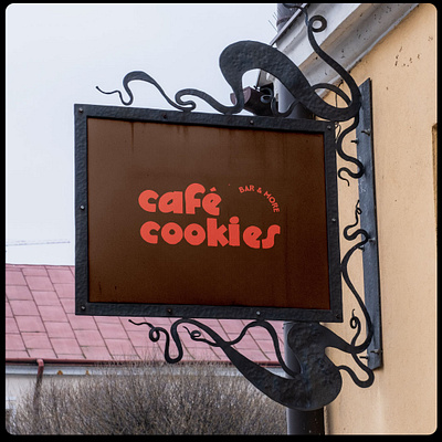 Café & Cookies / Bar & More Brand Identity design graphic design typography