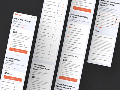 Responsive Pricing Plans cleanui mobilefirst nterfacedesign plan pricingdesign productdesign responsivedesign tariff userexperience uxdesign webdesign