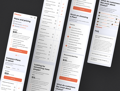 Responsive Pricing Plans cleanui mobilefirst nterfacedesign plan pricingdesign productdesign responsivedesign tariff userexperience uxdesign webdesign