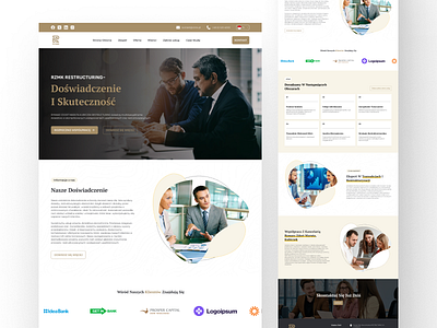 Advising Agency Website Design agency design landing page design landingpage ui ui design website concept website design