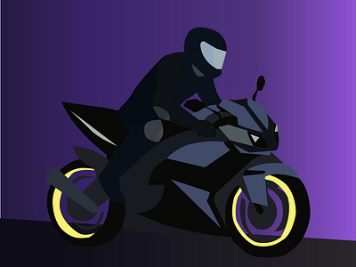 Biker illustration 2d illustration biker vector illustration design graphic design motobike vector motocycle vector illustration vector illustration