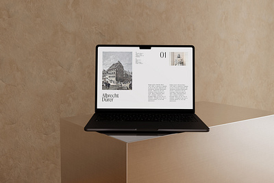 DesignMeetsHistory | Dürer's House designmeetshistory web design