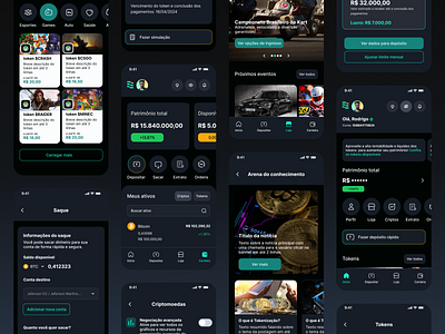 Fortem One - APP & Web MVP app crypto design fintech product design ui ux