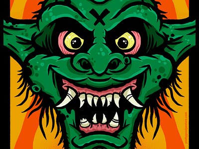 Bootleg Nekrogoblikon Gig Poster art design gigposter graphic design graphicdesign illustration livemusicposter logo poster