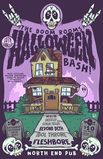 Halloween Gig Poster