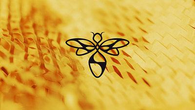 Hive Mind Maui - Logo and Branding Project bee branding hive hive mind honey logo magic maui modern mystical professional simple therapy unique