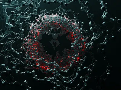 Sci-Fi Nest Conceptual Design 3d blender conceptual design dribble scifi surreal