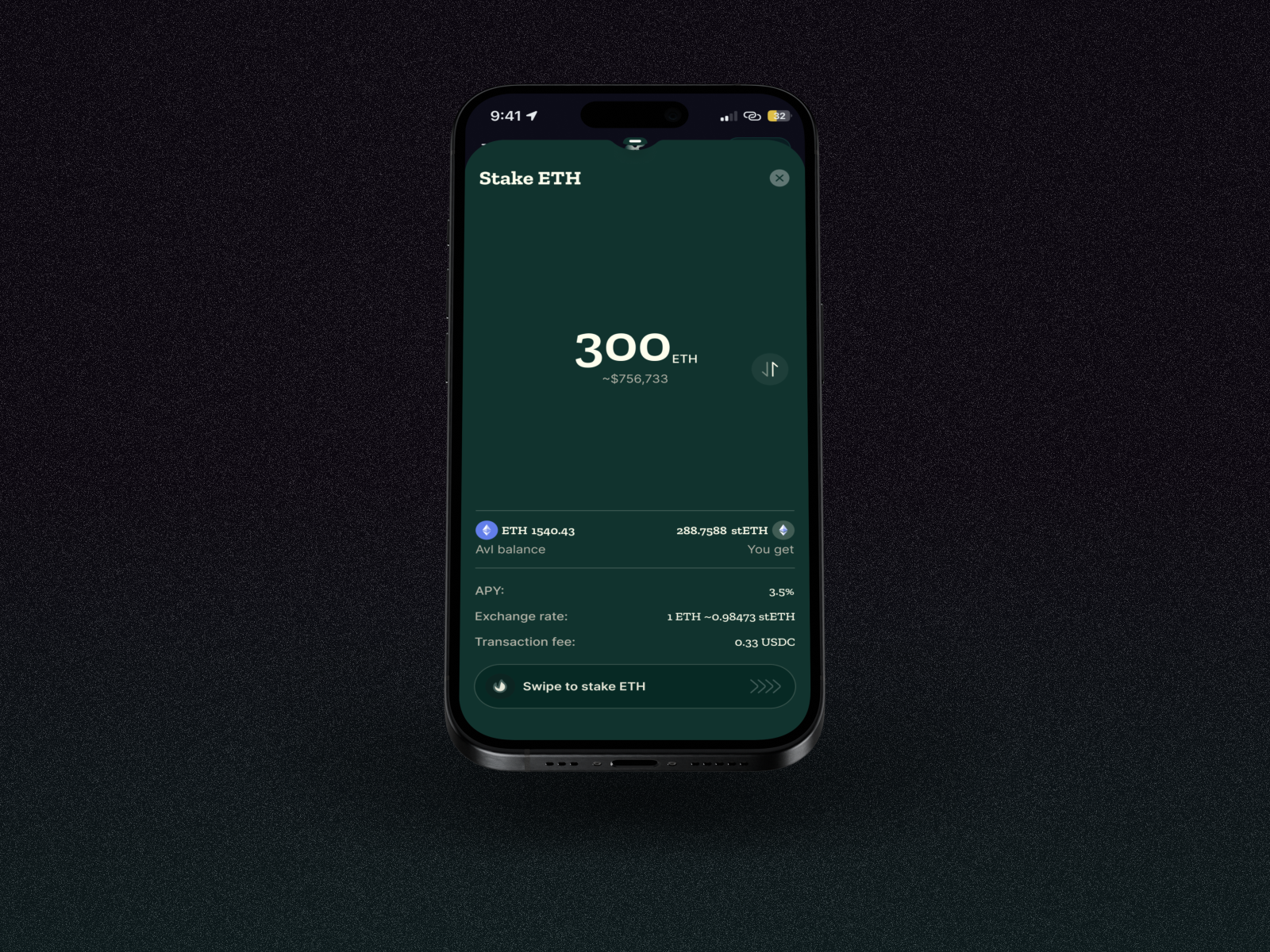 Liquid staking modal blockchain crypto derivatives staking web 3