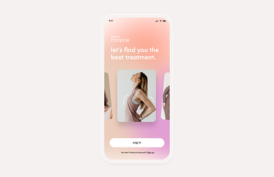 Body beauty clinic app design application beauty body clinic design laser ui ux