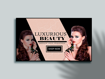 Wall banner design african beauty banner banner design branding cosmetic banner cosmetics flyer design graphic design logo luxurious beauty poster design sale offer banner sinage design wall banner