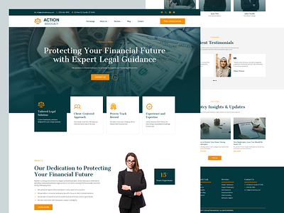 Action Advocacy - Law Firm Website Design