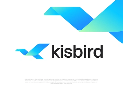 Payment, transection, bird k logo for kisbird, brand branding app logo bird logo brand identity brand mark branding ecommerce illustration k logo logo logo creation logo designer logo mark logotype money transfer pay logo payment gateway payment logo symbol transection logo unused logo for sale