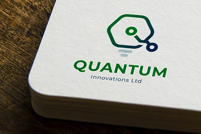 Quantum Innovations Ltd Logo Design ✍ brand design brand identity custom logo custom logo design graphic design identity identity designer logo logo design logo designer logo mark logodesign logotype minimalist logo modern logo typography ui design ui ux