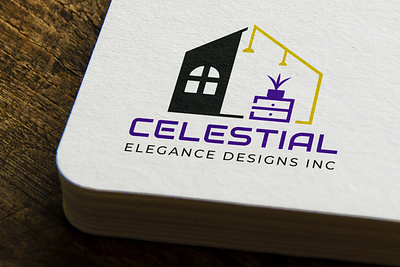 Celestial Elegance Designs Inc. Logo Design 🎨 animation brand designer celestial custom logo custom logo design custom typography designer graphic design identity designer logo design logo designer logo mark modern logo ui design ui ux visual identity