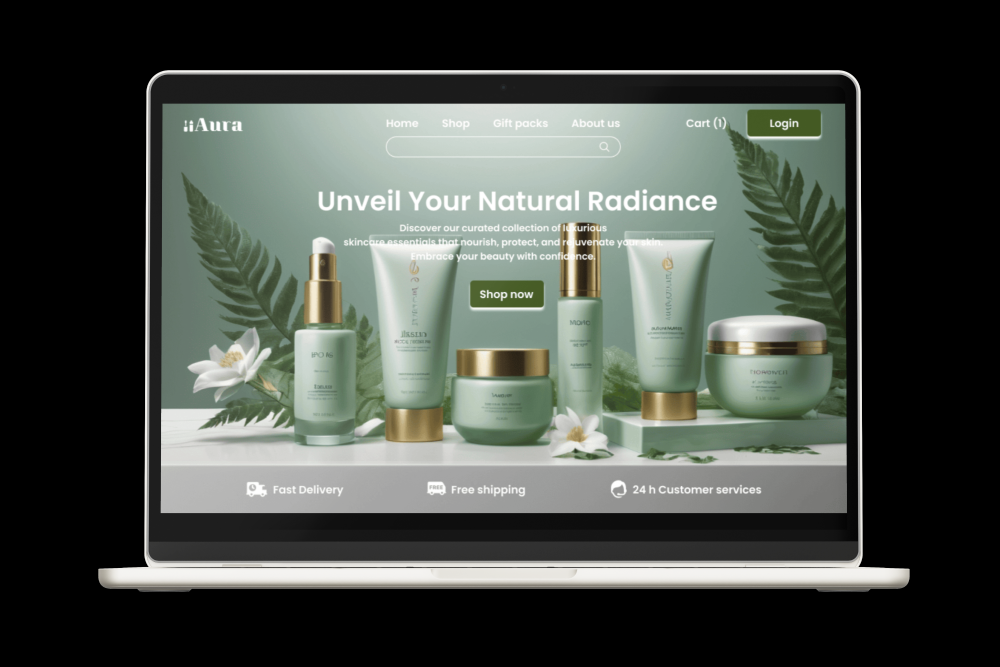 Ecommerce Landing Page By Dushani On Dribbble