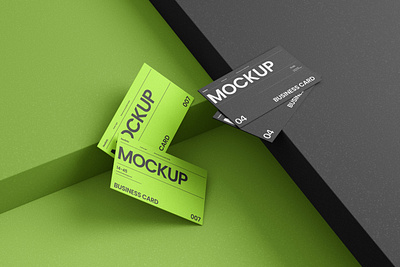 Modern Business Card Mockup Template creative