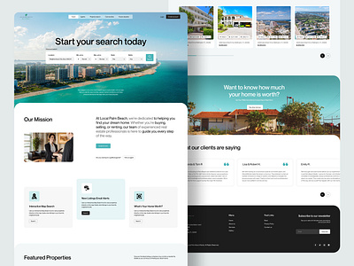 Booking Website - Real Estate apartment booking booking form hotels landing page property real estate ui uxui web web design website website design