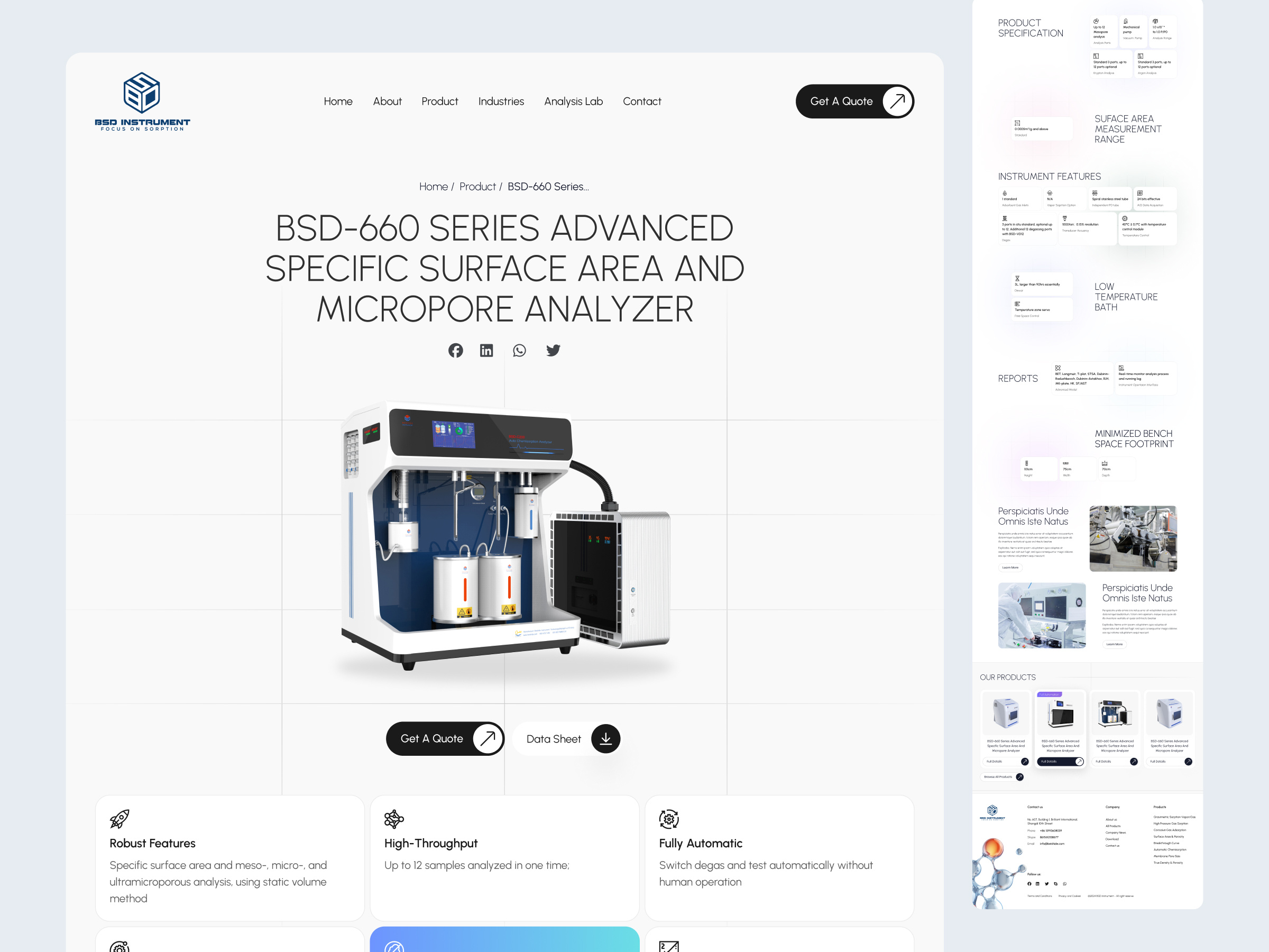 Example of Website Design