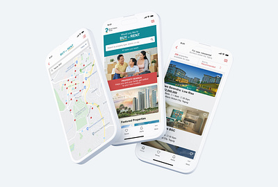 Real Estate Bear Mobile App & Landing Page app brand branding graphic design illustration landing page logo mobile app real estate typography ui ux vector