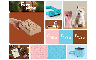 FurrNest Logo & Branding Design branding design graphic design illustration logo typography ui ux vector website design