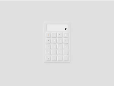 Daily UI - Challenge #004 - Calculator bootstrap css dailyui design html ui