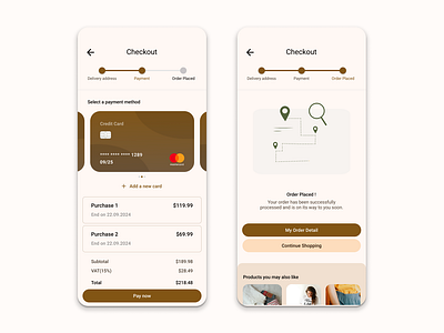 Credit Card Checkout app figma ui ux