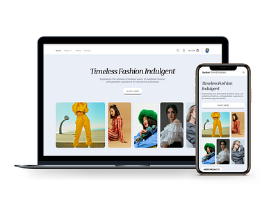 Ayokun Trendy Fashion Landing Page (Website and Mobile App) design fashion landingpage mobile responsiveness mobileapp trendy uidesign uiuxdesign uxdesign website