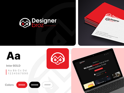 Designerbroz | Branding and Website Design branding graphic design logo ui design website design