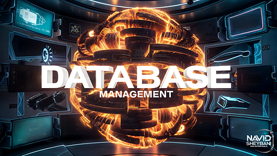 DataBase Management - 3D Rendered Splash Intro - 8k 3d branding graphic design motion graphics