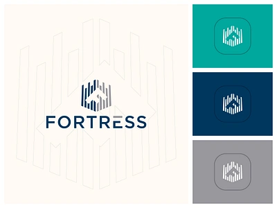 Fortress Insurance Company Logo brand logo branding business logo company logo creative logo design insurance company logo insurance logo logo logo design logo style logo tipo logo type logos professional logo